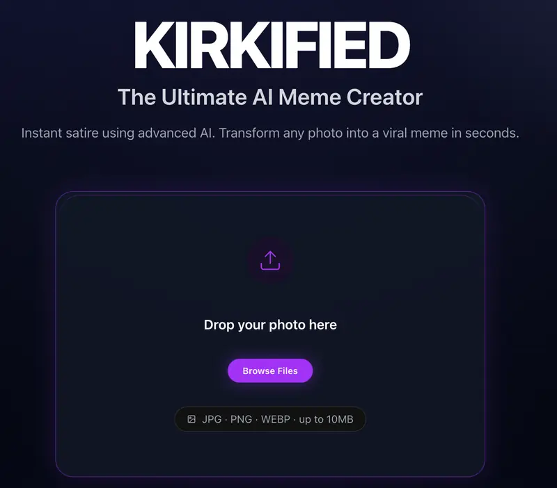 Kirkify AI free generator kirkified.net